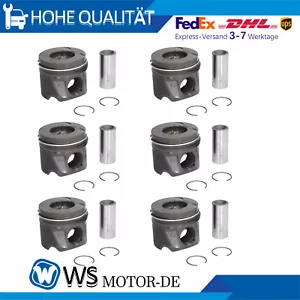 Per Mercedes-Benz Sprinter E350 S350 CLK OM642 3.0L Diesel 2004-23 Kit Pistoni - Foto 1 di 11