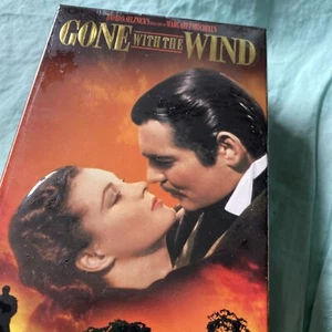Gone With the Wind, VHS,1998, Box Set-2 Tapes, FACTORY SEALED Clark Gable - Picture 1 of 6