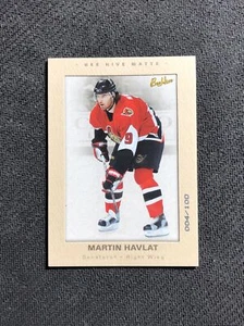 2005-06 UPPER DECK BEEHIVE MARTIN HAVLAT MATTE FRAMED BEIGE PARALLEL #ed 4/100 - Picture 1 of 2