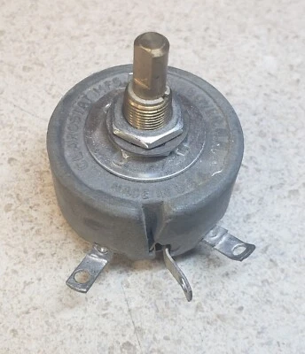 ¡NUEVO! Reóstato Clarostat NSN 5905-643-9924 15 ohmios 25 W Foto 1 de 3