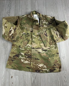 Manteau de combat camouflage taille moyenne long neuf avec étiquette unisexe - Photo 1/8