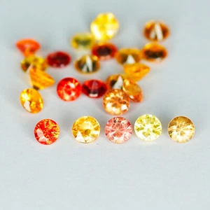1.81 Cts 23 Pcs Fancy Sapphire Lot Diamond Cut Natural Gemstones - Picture 1 of 2