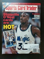 Sports Card Trader Magazine Shaquille O' Neal Mickey Mantle June 1993 