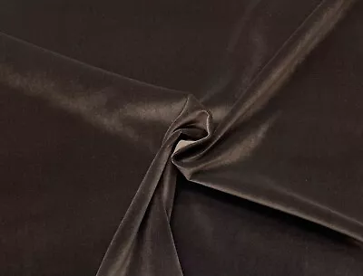 JB MARTIN PORTO VELVET FRENCH ROAST BROWN CUSHION MULTIUSE FABRIC 1.5 YARD 54"W - Image 1 of 4