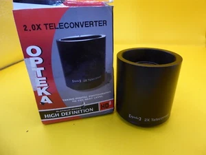 boxed mint Opteka 2x Teleconverter -T2 Fit refs/p - Picture 1 of 6
