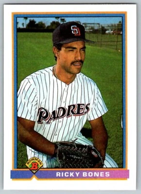 1991 BOWMAN RICKY BONES RC SAN DIEGO PADRES #643 - Image 1 of 2