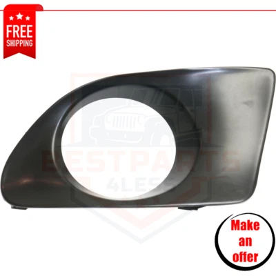 Front Fog Light Trim 814810E900 primed right side for 2010-2012 Lexus RX350 Base Foto 1 de 4