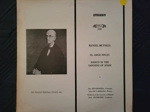 Manuel De Falla – El Amor Brujo / Nights In The Gardens Of Spain VG++ - Picture 1 of 4
