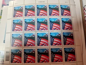 SCOTT #3448 Flag over Farm Complete Sheet of 20 Stamps - MNH - Picture 1 of 1