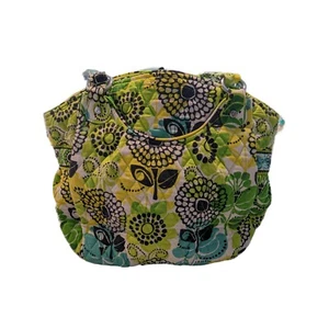 Retired Vera Bradley Lime's Up Glenna Pocketbook Style Purse EUC READ - Picture 1 of 9