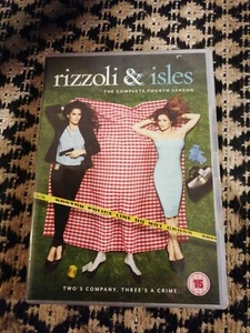 Rizzoli & Isles: The Complete Fourth Season DVD (2014) R2 UK VGC FREEPOST - Picture 1 of 3