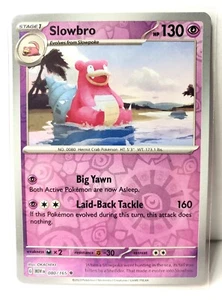 Pokémon TCG - SLOWBRO - #080 - REVERSE HOLO - SCARLATTO E VIOLA: 151 (2023) - NM+ - Foto 1 di 1