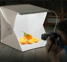 20 LED Portable Photo Studio Light Box Photography Lighting Tent Backdrop Cube