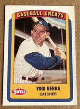 1990 Swell Baseball Greats - #105 Yogi Berra New York Yankees MLB Baseball Card
