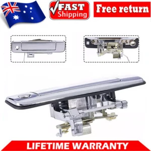 FOR 12-16 Holden Colorado RG/ Isuzu DMAX Tailgate Handle Chrome with Keyhole - Picture 1 of 11
