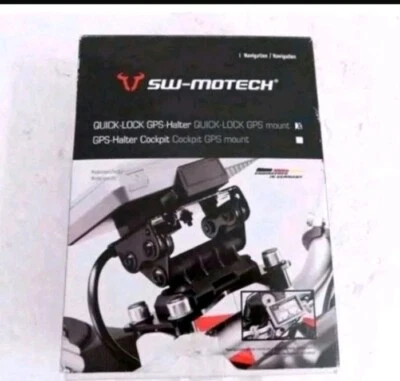 SW motech Quick-Lock Nonshock GPS-Halter Honda, Triumph, Yamaha - Bild 1 von 2