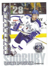 2001-02 Sudbury Wolves (OHL) Dene Poulin