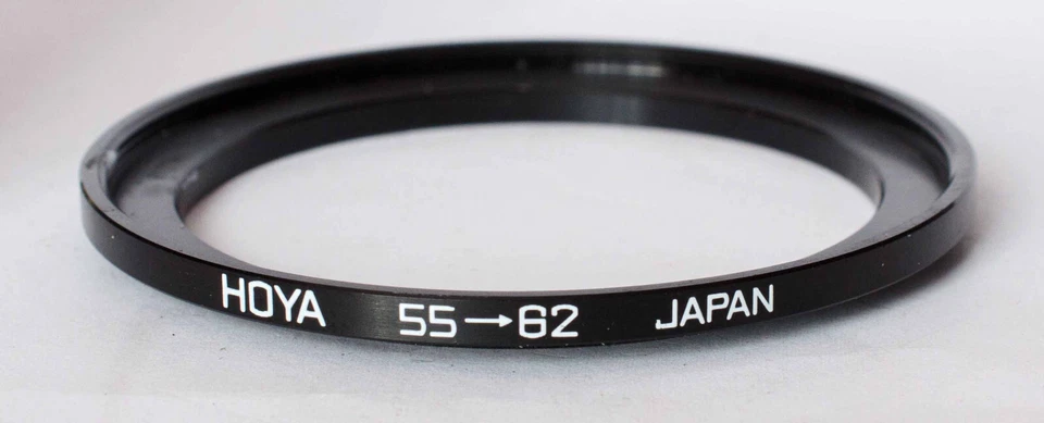 Hoya 55mm - 62mm step up ring. - Image 1 of 1