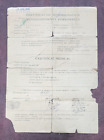 WW2 WWII German LUFTWAFFE soldiers medical certificate document Schuler 1945