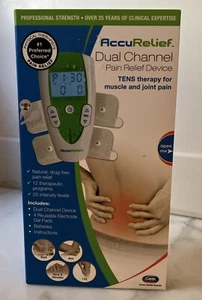 AccuRelief Muscle Stimulator Device TENS Unit ACRL-3001 Pain Relief. New - Picture 1 of 5
