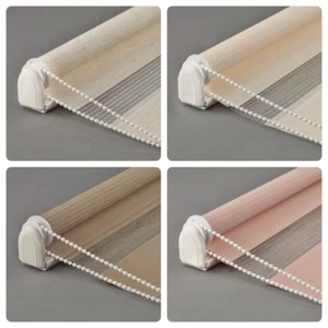 Doppelrollo Klemmfix Ohne Bohren DuoRollo ZebraRollo Fensterrollo Seitenzugrollo - Bild 1 von 63