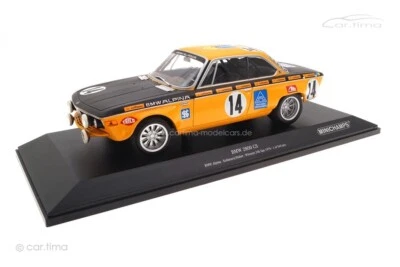BMW 2800 Cs Gangant 24h Spa 1970 Huber / Kelleners MINICHAMPS 1:18 155702714 - Photo 1/4