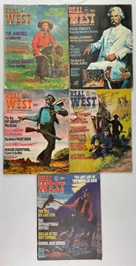 Real West Magazine, Vol. 18, 1975, Vintage Western History, Pulp, Lot of 5 - Picture 1 of 21