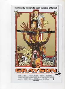 Grayson #8 Enter The Dragon variante poster film, quasi nuovo 9,4, 1a stampa, 2015, vedi scansioni - Foto 1 di 2