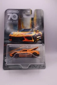 MATCHBOX 70 AÑOS EDICIÓN ESPECIAL 2020 CHEVY CORVETTE NUEVO EN TARJETA - Imagen 1 de 3