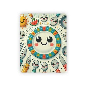 30-Piece Kids Cartoon Puzzle Fun Plate & Kitchen Utensil Theme Educational Toy  - Picture 1 of 4