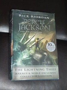 Rick Riordan Lightning Thief B&N Collector's Edition Percy Jackson HC NF / VG+ - Picture 1 of 6
