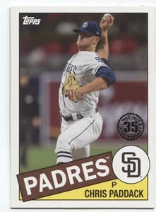 2020 Topps Series 1 CHRIS PADDACK 1985 Topps Baseball - PADRES - #85-83 - Picture 1 of 1
