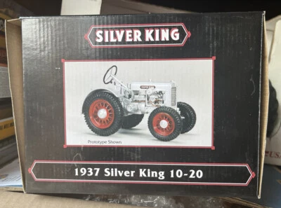SpecCast Silver King 10-20 resin farm tractor 5th In Series 1/16 NIB TAPE UNCUT - Image 1 of 3