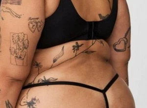 Torrid Sexy Black Sheer Microfiber Mesh G-String Panty Plus Size 3X, 22/24 - Picture 1 of 5
