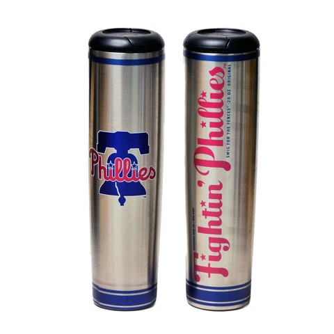 Philadelphia Phillies 20oz. Metal Bat Tumbler Cover