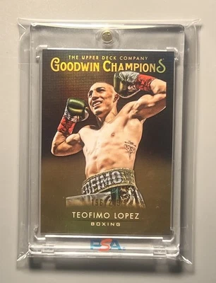 TEOFIMO LOPEZ 💎✨ROOKIE✨ CARD!!! LIMITED #/249 ✨GOLD✨REFRACTOR CARD 2021 - Image 1 of 3