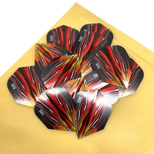 Harrows Fire Dart Flights – 5 Sets (15 pieces) | Standard No6 | 100 Micron Flame - Picture 1 of 4