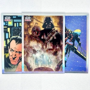 2023 Topps Chrome Star Wars Galaxy Refractor Cards – You Pick – Buy 4 Save 25% - Picture 1 of 200