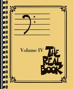 The Real Book Volume 4 for Bass Clef Instruments Fake Jazz Chords Sheet Music - Picture 1 of 1