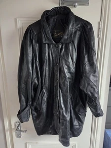Vintage Leather Jacket UK Medium - Picture 1 of 8