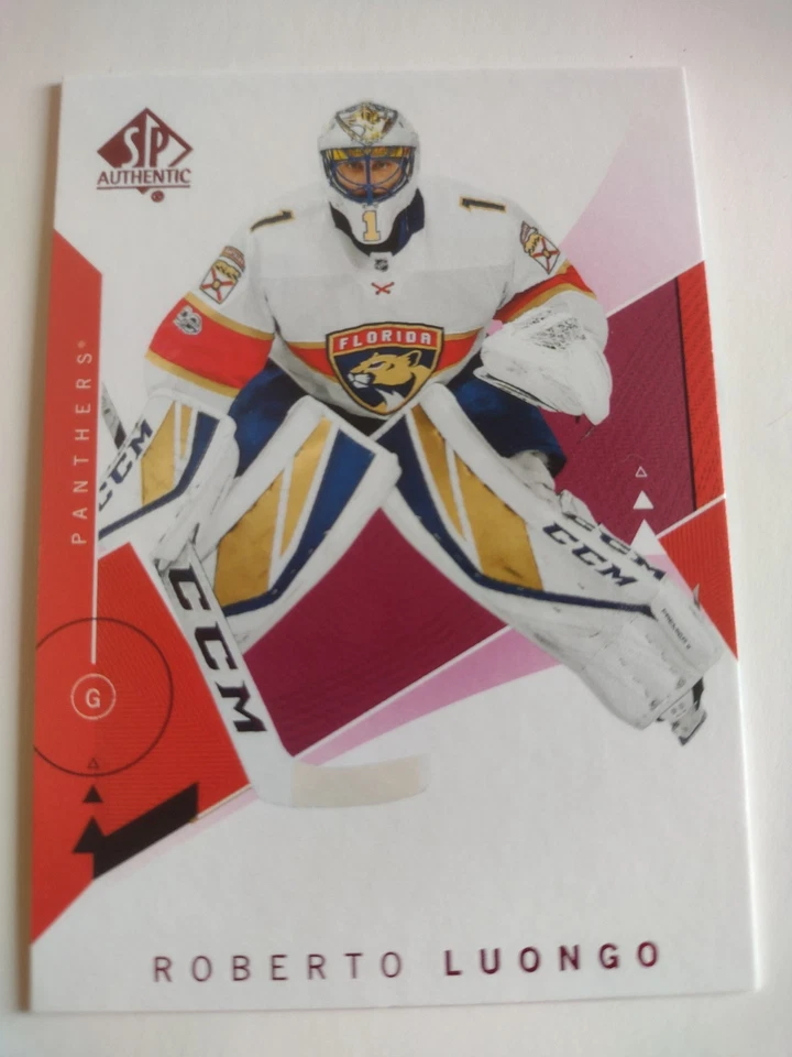 2018-19 Upper Deck Sp Authentic Red Foil #61 Roberto Luongo - Image 1 of 1