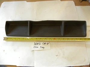 2002-2006 Honda CR-V CRV Brown Rubber Dash Coin Tray Insert Mat - Picture 1 of 6