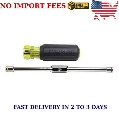 Klein Tools 65064 Hex Head 2-in-1 Nut Driver, 1/4-Inch and 5/16-Inch - Imagem 1 de 4