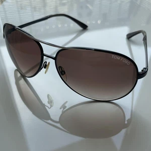 TOM FORD Charles TF35 B51 Sunglasses 62□12-130 Made in Italy with Case - Picture 1 of 11