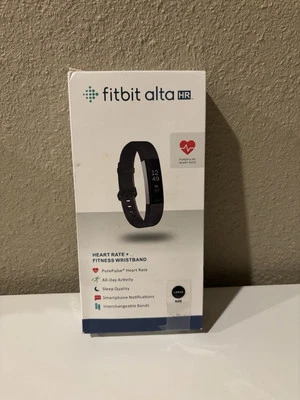 Rastreador de actividad Fitbit Alta HR, pequeño - gris grande Foto 1 de 2
