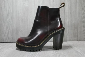 (Ausgezeichneter Zustand) Dr. Martens Magdalena Absatz Plateau Stiefel Damen US 9 UK7 - Bild 1 von 6