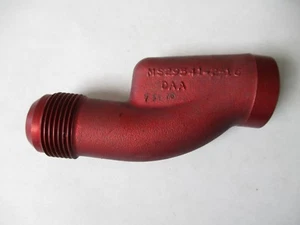 MS29541-2-16 Verschraubung Baugruppe Niederdruck Aluminium rot - Menge 2 - Bild 1 von 5