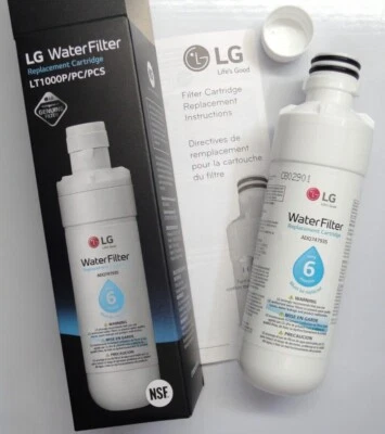 fridge filter, water filter cartridge, LG refrigerator genuine LG part - Image 1 of 4