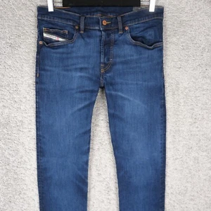 DIESEL MEN'S JEANS D-MIHTRY OGDAO STRETCH W32 L30 REGULAR STRAIGHT BLUE DENIM - Picture 1 of 10