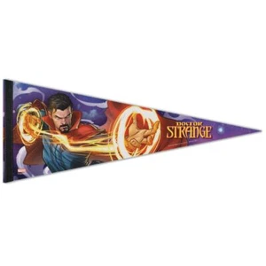DR. STRANGE MARVEL ROLL UP FELT PENNANT 12"x30" NEW WINCRAFT 👀 - Picture 1 of 1